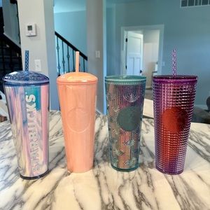 NEW with tags Starbucks tumblers